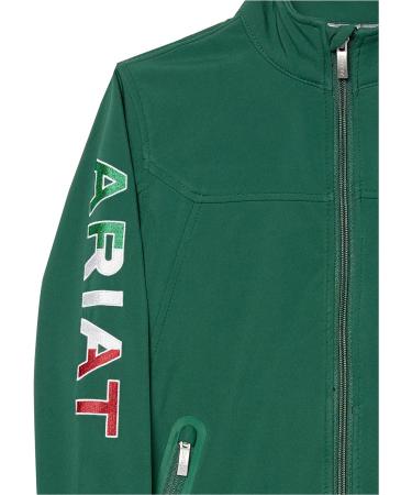 ARIAT Unisex Youth New Team Softshell Mexico Jacket - Large Verde - Buy Online on GoSupps.com