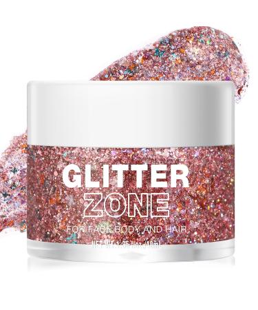 Body Glitter Gel 40ml Chunky Glitter Sequins for Hair Face Body Glitter Festival Glitter Face Glitter Makeup Colorful - Buy Online on GoSupps.com