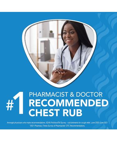 Vicks VapoRub Chest Rub Ointment 6 OZ (Pack of 2) - Relief from Cough, Cold, Aches & Pains | Topical Cough Suppressant with Original Medicated Vapors - Buy Online on GoSupps.com