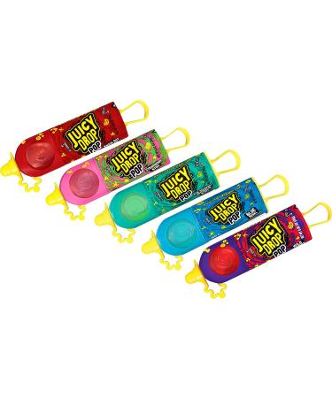Juicy Drop Halloween Sweet & Sour Lollipop Variety Party Pack - 9 Count Sweet Lollipop Suckers & Sour Gel In Assorted Flavors - Gummy Candy For Halloween Candy Bowls  Parties & Trick Or Treating 1 Count (Pack of 9) - Buy Online on GoSupps.com