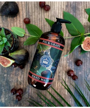English Soap Company Kew Gardens Luxury Hand & Body Wash 500ml - Refreshing Aloe Vera & Vitamin E - Fig & Grape Scent - International Shipping Available - Buy Online on GoSupps.com