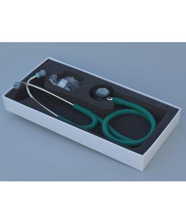 Bell Stethoscope - Professional Dual Head Cardiology & Diagnostic Stethoscope for Doctors & Nurses | K771 Green - Includes Accessories - Buy Online on GoSupps.com