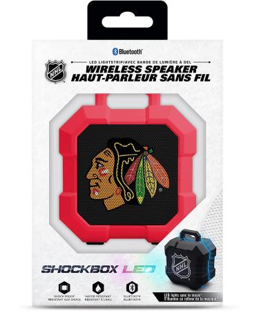 Chicago Blackhawks NHL ShockBox LED Wireless Bluetooth Speaker - SOAR - Buy Online on GoSupps.com