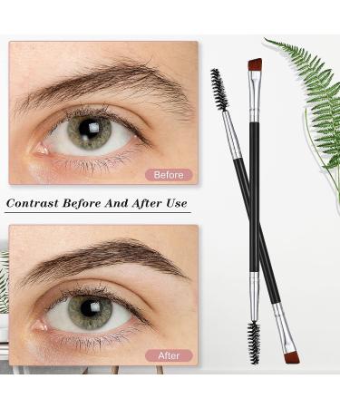 50-Piece Eyebrow Makeup Brush Set for Precision Application and Blending - Buy Online on GoSupps.com