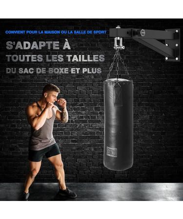 Imaycc BoxSack Heavy Load Punching Bag Stand | Adjustable Wall Bracket for Home & Gym | Supports Up to 400kg for Muay Thai Bags - Buy Online on GoSupps.com