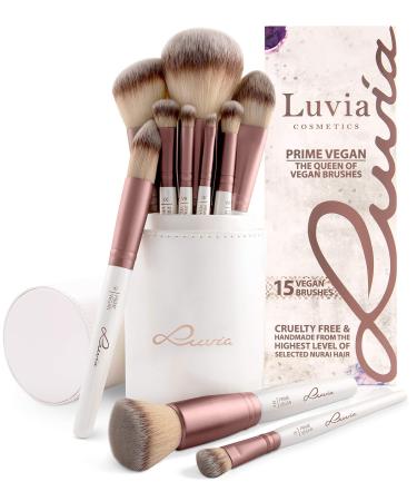 Shop Luvia Make-Up Brush Set & Essential Brush Soap Citro - 100g Vegan Bundle for Perfect Cosmetic Cleaning - Buy Online on GoSupps.com
