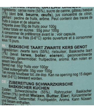 FAVOLS D lice Black Cherry Basque Cake 260 g - Pack of 3 - Buy Online on GoSupps.com