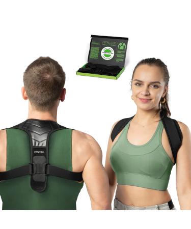 Fitnesix 2 -fold adjustment - straightwear for posture correction back support for women and men - only for experienced - XL/XXL XL/XXL (106 - 117 cm)