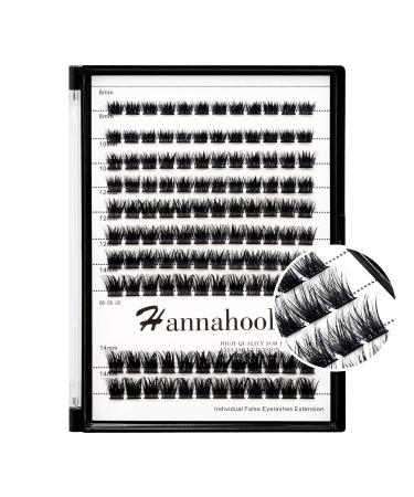 Large D Curl 0.07mm Mixed Length Individual Cluster False Eyelashes - Volume Eye Lash Extensions for Perfect Look - Buy Online on GoSupps.com