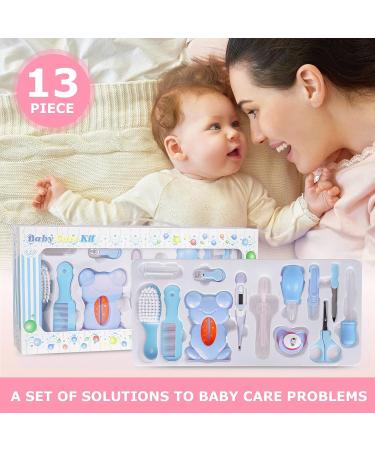 RoseFlower Baby Healthcare and Grooming Kit - 13 in 1 Newborn Essentials Nursery Care Set for Infant Toddler Boys Girls #13 - Buy Online on GoSupps.com