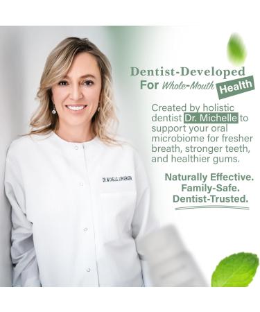 Hydroxyapatite Toothpaste Fluoride-Free Remineralizing Formula with PROtektin Supports Enamel Strength Oral Microbiome & Gum Health Mint 4 oz - Buy Online on GoSupps.com