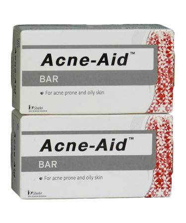 2 X 100g Stiefel Acne-aid Soap Bar Deep Pore Cleansing Pimple Oily Skin Face Aid