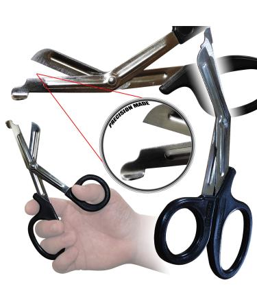 Surgimax Tuff Kut First Aid Scissors 18cm Multipurpose Scissors Emergency Trauma Heavy Duty 1 Pack Single Pack