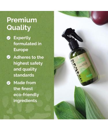 Kaps Shoe Cleaner | Eco-Friendly Plant-Based Biodegradable Cleaning Liquid For Footwear and Accessories | Leather and Fabric Shoe Cleaner 200ml | Made in Europe - Buy Online on GoSupps.com