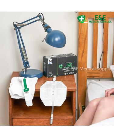 500ml Urine Leg Bag with Lever Tap Valve and Fabric Back - Sterile Drainage Leg Bag 500 ml (1 Pack) - Buy Online on GoSupps.com