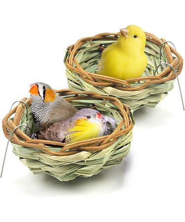 SunGrow Birds Nest for Finch, Canary, Pigeon, Parakeet - Encourages Courtship, Breeding, Nesting - Buy Online on GoSupps.com
