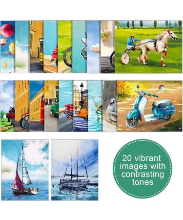 20 Reusable Water Painting Toys for Dementia & Alzheimer's - Ideal Activities for Seniors | Thoughtful Gifts for Patients - Buy Online on GoSupps.com