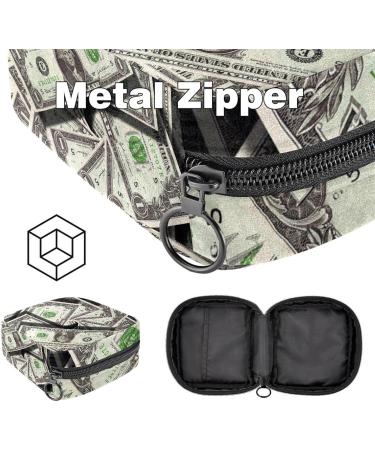 Menstrual Pad Bag with Zipper | Tampon & Ladies Napkin Storage Bag for Women and Girls | Shop Now! - Buy Online on GoSupps.com