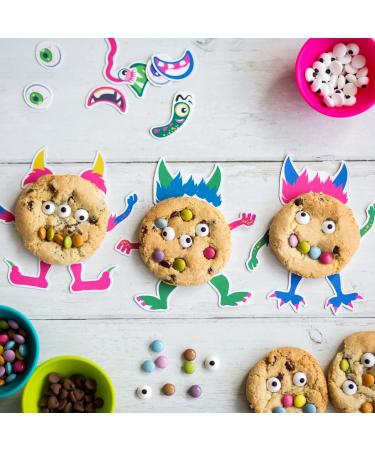 Craft & Crumb Monster Mash Bake & Craft Kit - DIY Baking Gift Set- With Cookie Mix - Biscuit Decorating Kit - Arts and Craft Activity for Kids - Age 3 + - Buy Online on GoSupps.com
