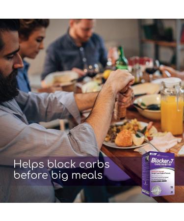 BioGenetic Labs Carb Blocker X7 - White Kidney Bean Cheat Pill for Keto - 90 Capsules for Weight Management in Women and Men - Buy Online on GoSupps.com