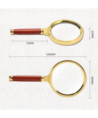 Portable Magnifier Hand-Held Disassembly 10 Times Hd Optical Lens for Elderly Reading Identification Maintenance ES for Reading Full of Stars - Buy Online on GoSupps.com