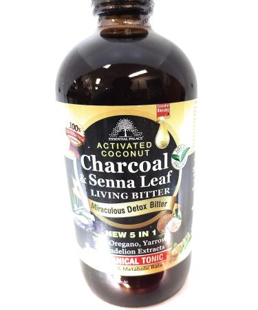 Activated Coconut Charchoal & Senna Leaf Living Bitters