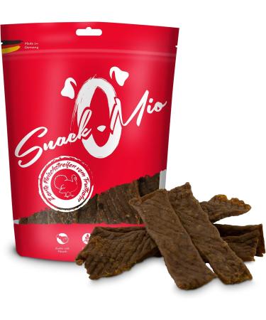 Snackomio Premium Dog Snack - Grain-Free Turkey Strips 125g | Healthy Treats for Dogs - 1 Pack - Buy Online on GoSupps.com