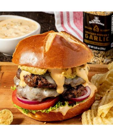 Club House La Grille Grilling Made Easy Cracked Pepper & Garlic with Sea Salt All Purpose Seasoning 171g - Buy Online on GoSupps.com