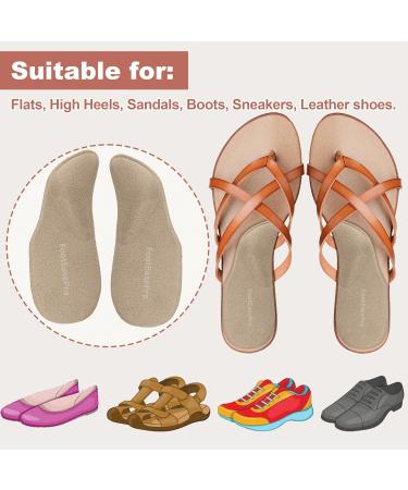 Arch Support Inserts for Plantar Fasciitis Relief | Gel Heel Cushions & Insoles for Men & Women - Buy Online on GoSupps.com