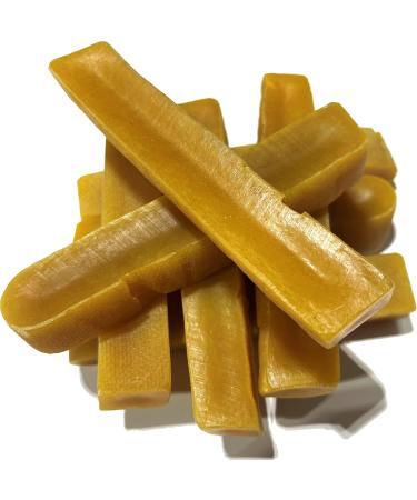 Himalayan Yak Cheese Dog Chew - Himalayan Dog Chew - *(Turmeric Medium 6 Count)* - Yak Cheese - Cheese Bones for Dogs - Long Lasting Dog Treats for Aggressive Chewers - Dog Chew - Natural Yak Cheese - Buy Online on GoSupps.com