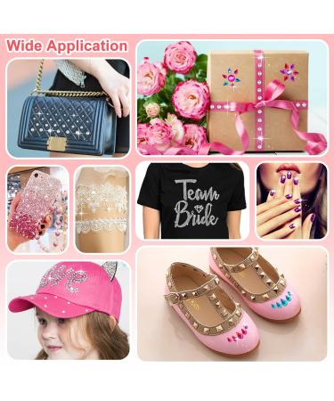 2609 Hair Gems & Jewels - Self-Adhesive Rhinestone Stickers for Crafts Face Eye Nail & Clothing | 6 Shapes 3-8mm - Buy Online on GoSupps.com