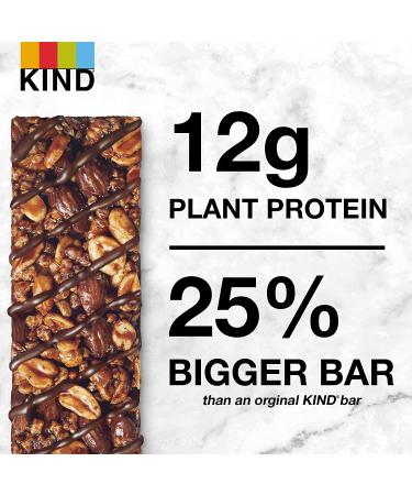 KIND Protein Bars Double Dark Chocolate Nut 12 Count - Gluten Free - 12g Protein - 1.76oz - Pack of 1 - Buy Online on GoSupps.com