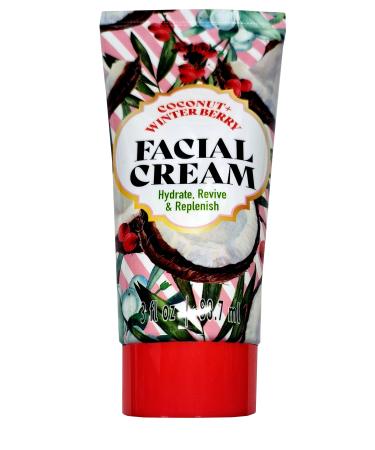Bolero Facial Cream Coconut + Winter Berry Hydrate Revive & Replenish 3fl oz (88.7ml)