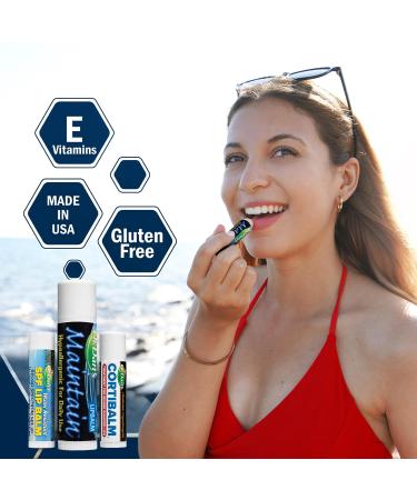 Dr. Dan's Complete Lip Care Kit - SunScreen SPF 30 CortiBalm for Chapped Lips and Maintain Balm Moisturizer - Soothing Trio for Ultimate Health - Buy Online on GoSupps.com