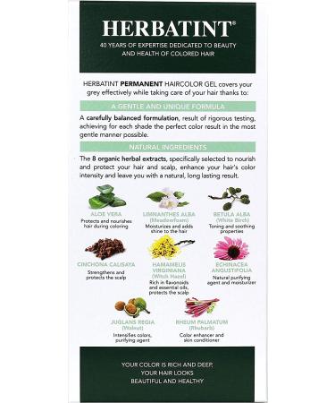 Herbatint 7D Golden Blonde Permanent Hair Color Gel - 4.56 fl oz (135 ml) - Buy Online on GoSupps.com
