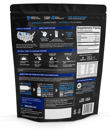 BiPro Elite French Vanilla Whey Protein Isolate 2lb - Sugar Free, Lactose & Gluten Free - Approved for High-Intensity Fitness - Pack of 1 - Buy Online on GoSupps.com