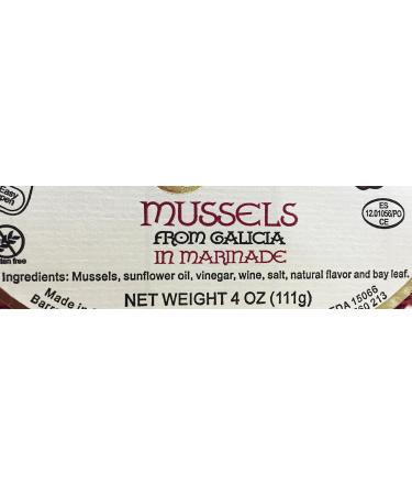 Delicious Marinated Mussels 111g - Shop the Best Quality Today! - Buy Online on GoSupps.com