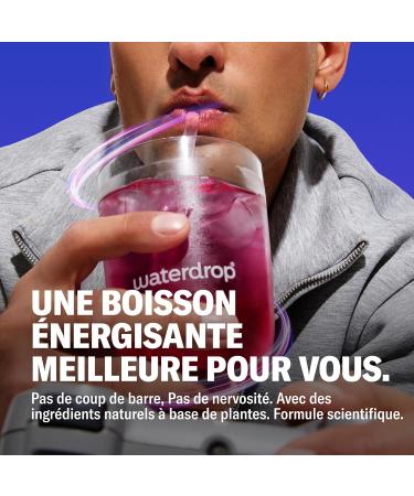 waterdrop Coffret Microenergy Blue Vanilla Boost - Boisson nergisante Sans Sucre Boisson Gazeuse avec Myrtille Vanille 36 Cubes Effervescents avec 90 mg de Caf ine Naturelle Vitamines B et C SAVEUR BLUE VANILLA BOOST - Buy Online on GoSupps.com