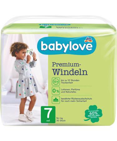 Babylove wet wipes and co (pack of 2 premium diapers size 7) Pack of 2 premium diapers size 7
