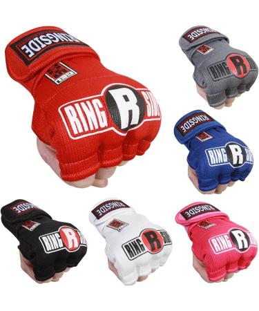Ringside Quick Wrap Gel Shock Hand Wraps - Large/Xlarge Black | MMA Boxing - Buy Online on GoSupps.com