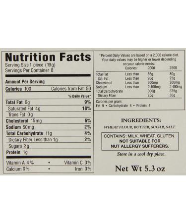 Walkers Shortbread Fingers - 5.3 oz Box of Classic Shortbread Cookies - Buy Online on GoSupps.com