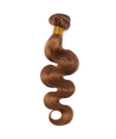 Sego Brazilian Human Hair Bundles Real Hair Body Wave Weave Virgin Extensions 100% unprocessed Brazilian chestnut brown 22 "-1 bundle