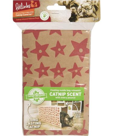 Petlinks Catnip Caverns Hideout Cat Toys - Brown, 3 Count Pack - Buy Online on GoSupps.com
