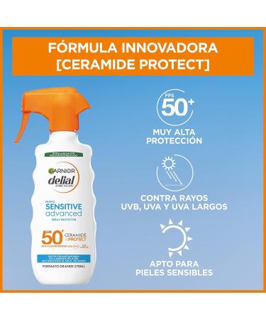 GARNIER DELIAL Sensitive Advanced Sonnenmilch IP50+ f r empfindliche Haut - 270 ml | Schutz Feuchtigkeit & Pflege - Buy Online on GoSupps.com