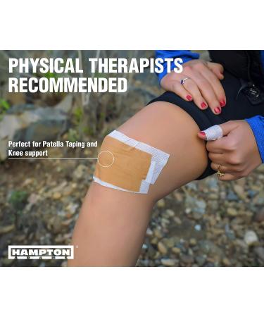 30ft Self Adhesive Gauze Bandage Roll | Medical Stretch Wrap Tape - Sports Turf Body Tape for Knee Feet & Blister Wound Care | Cohesive Bandage Waterproof Wrap for Football Running & Hiking - Buy Online on GoSupps.com