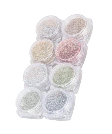 Nail Glitter Flakes - 12 Colors Holographic Nail Sequins & Powder for Stunning Nail Art Decor - International Shipping - Buy Online on GoSupps.com