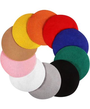 10-Piece Multicolored Women's French Beret Set | Artist Hat for Winter | Stylish and Warm French Style Berets for Ladies and Girls - Buy Online on GoSupps.com