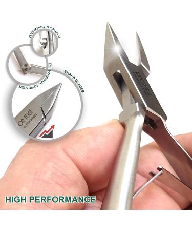 Razor Edge High Performance Toe Nail Clipper Straight Arrow Pointed Blade Ingrown Nail Cutter - Buy Online on GoSupps.com