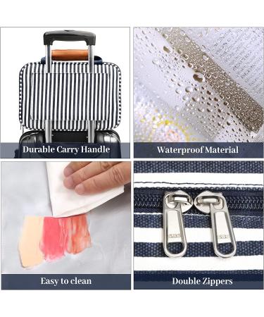 Bosidu Hanging Travel Toiletry Bag - Large Capacity Organizer for Women with 4 Compartments & Sturdy Hook - Ideal for Travel & Daily Use - Buy Online on GoSupps.com