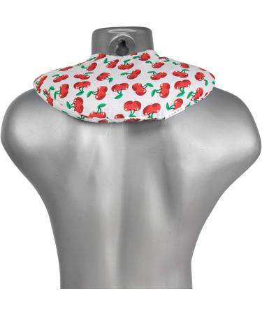 Cherry Stone Neck Pillow 30x33 - Heat Pad Cherry-White | Perfect Neck Support & Comfort - Buy Online on GoSupps.com